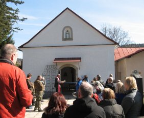 Slavnostní otevření opravené, hřbitovní kaple 27.3.2022