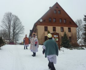 Tři králové požehnání Kopečku